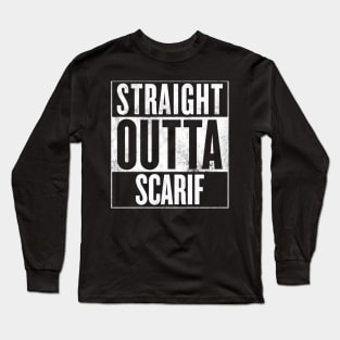 straight outta scarif Long Sleeve T-Shirt